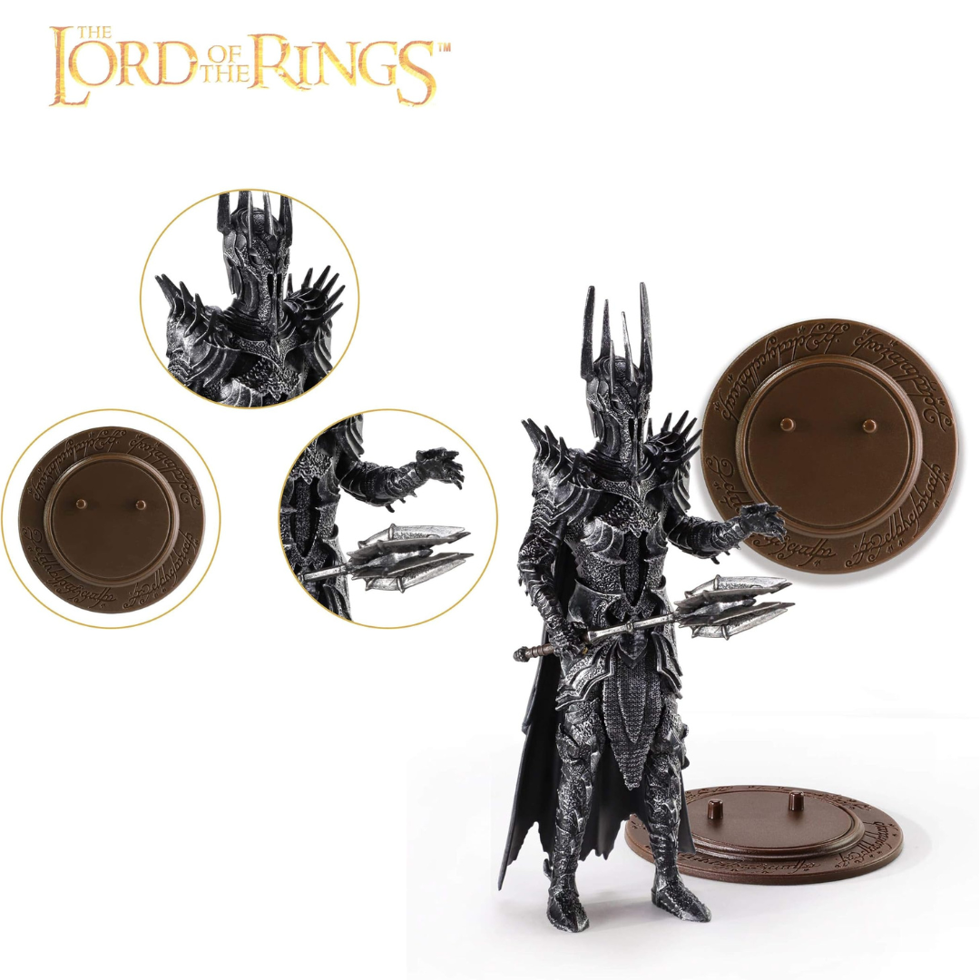 The Noble Collection El Señor de los Anillos Sauron BendyFig