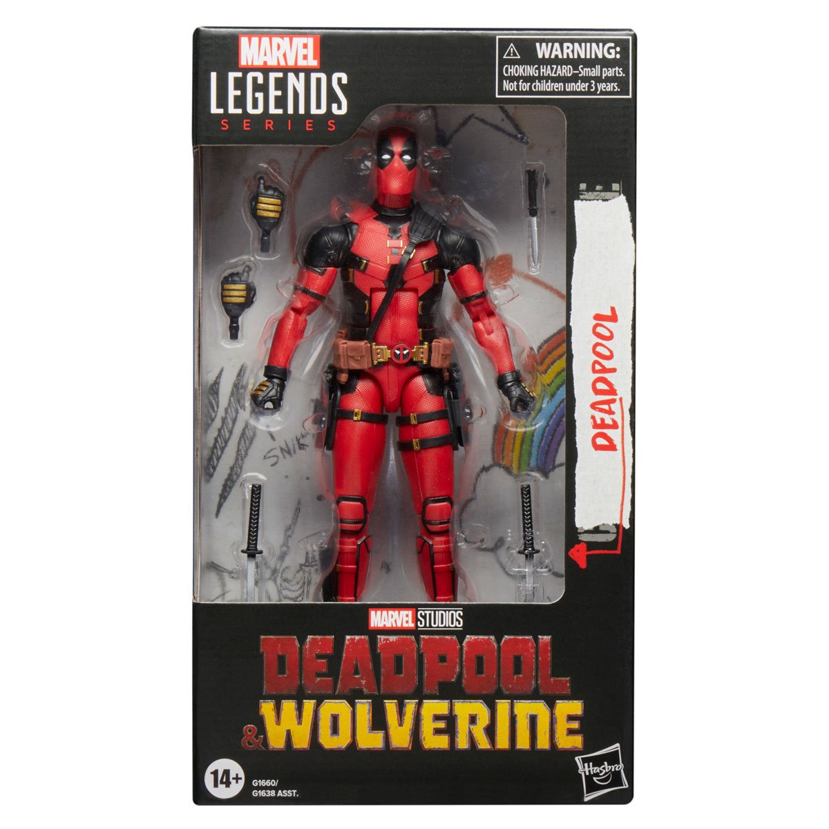 (PREVENTA) Deadpool & Wolverine Marvel Legends Deadpool