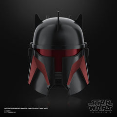 (PREVENTA) Star Wars The Black Series Moff Gideon Premium Electronic Helmet Prop Replica