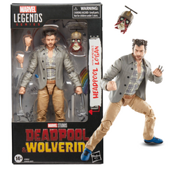 (PREVENTA) Deadpool & Wolverine Marvel Legends Headpool with Marvel's Logan