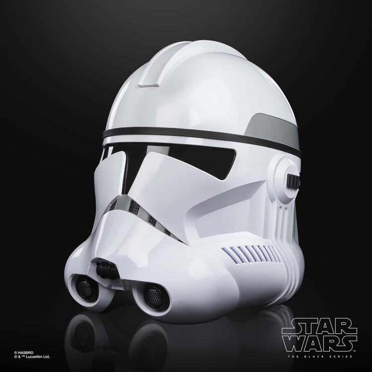 Casco Electrónico Phase II Clone Trooper  - The Black Series